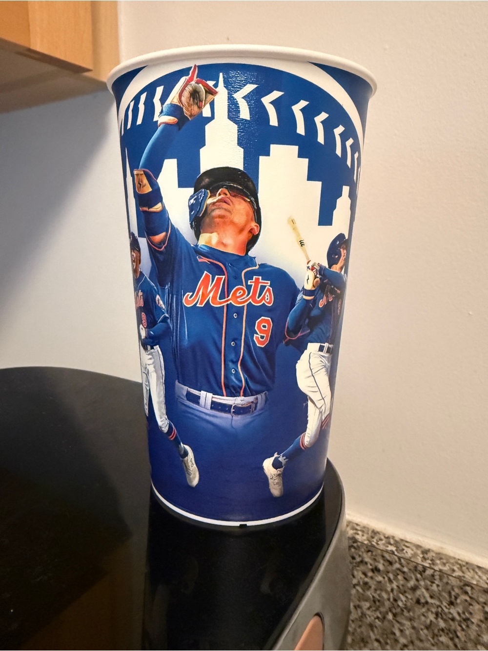 New York Mets Collectible Stadium Cup - Blue 2024 Collection Brandon Nimmo